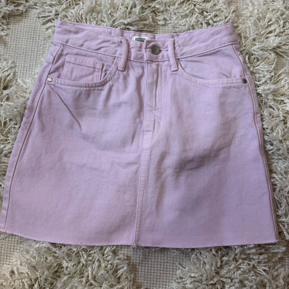 Zara Light Purple Denim Mini Skirt - 2/$25 BUNDLE SALE